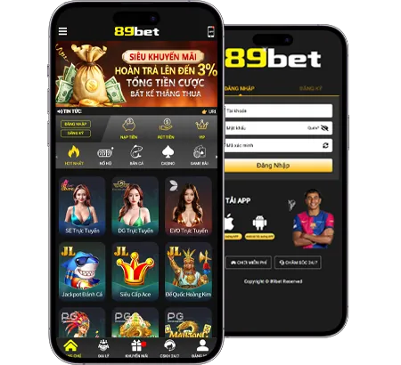 Trải nghiệm mượt mà 89bet01 Casino
