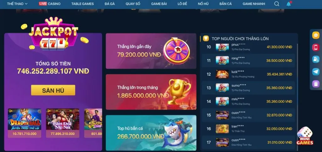 Khuyến mãi độc quyền tại 89bet01 casino